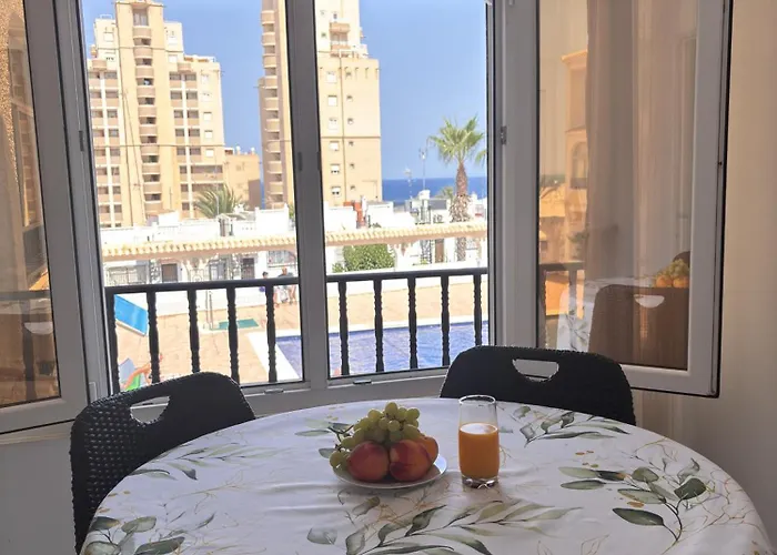 Con Piscina Y Vistas Al Mar-la Mata * 托雷维耶哈